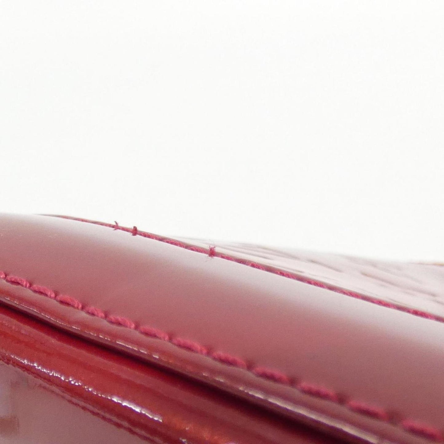 Louis Vuitton Red Patent Leather Alma Bb