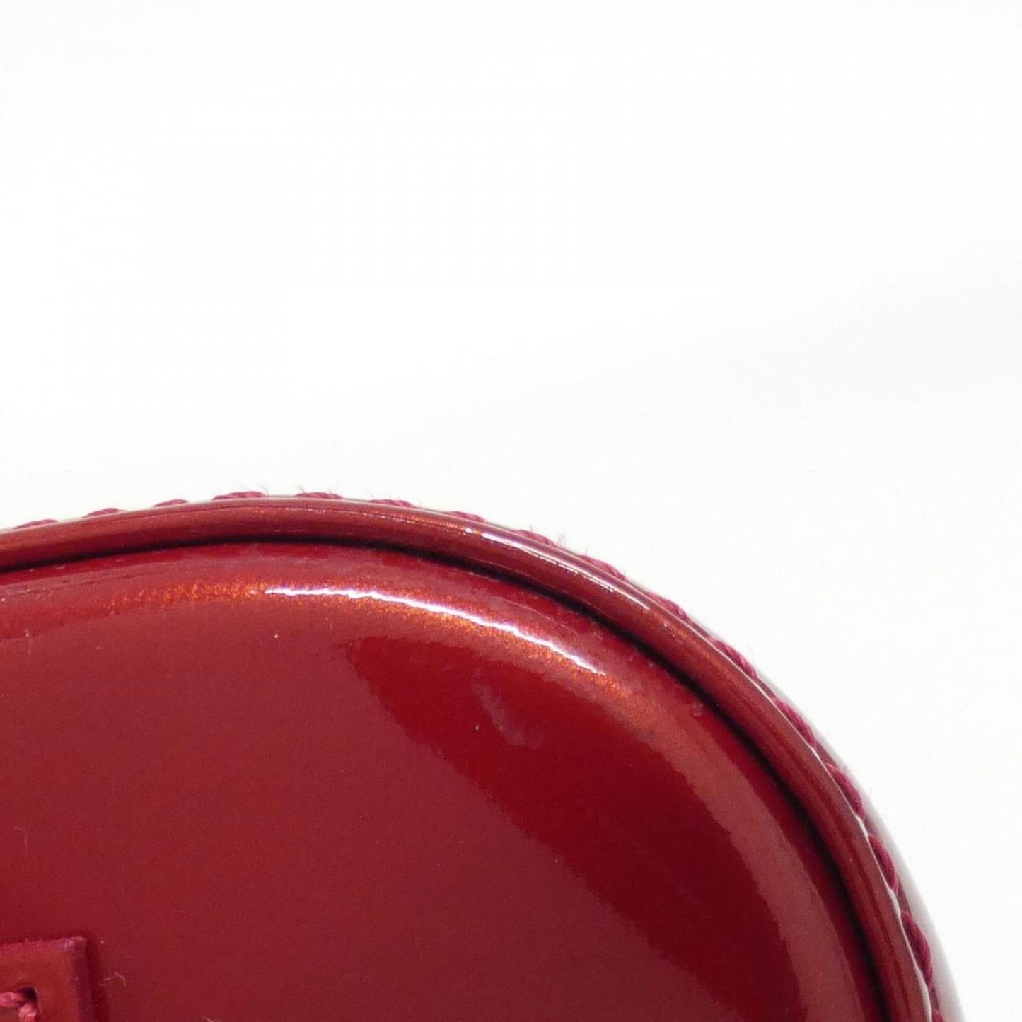 Louis Vuitton Red Patent Leather Alma Bb