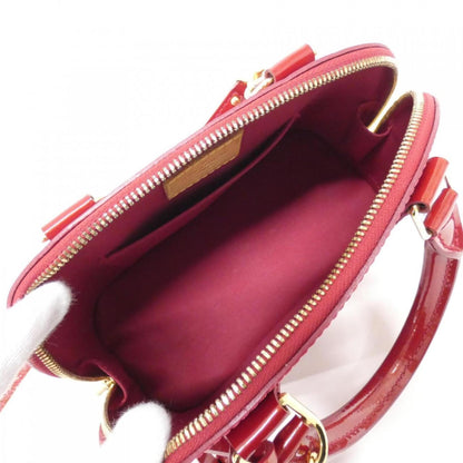 Louis Vuitton Red Patent Leather Alma Bb