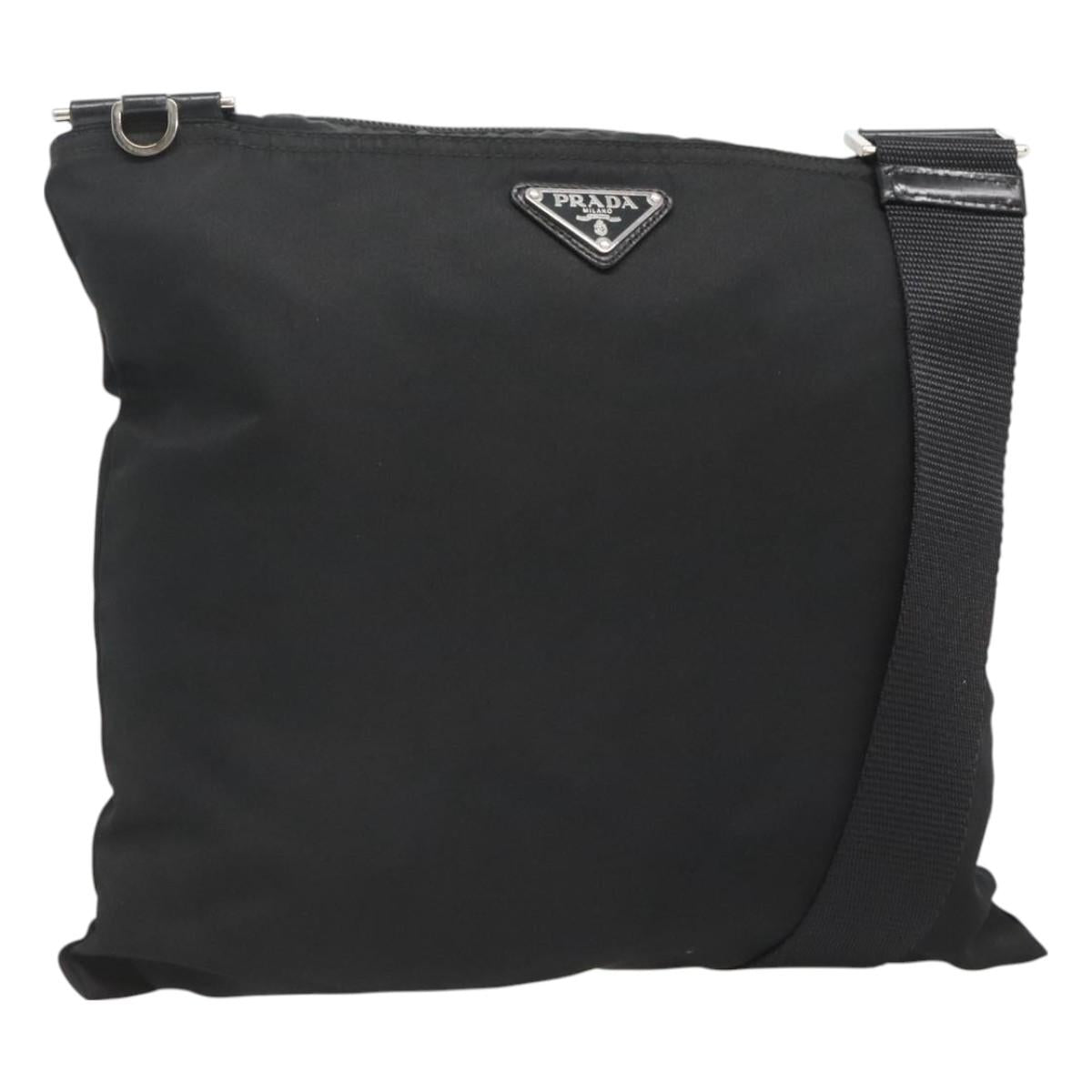 Prada Black Nylon Tessuto