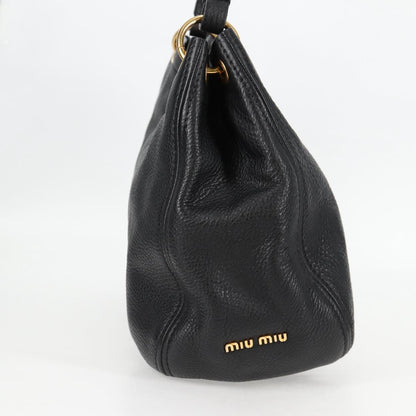 Miu Miu Black Leather Handbag