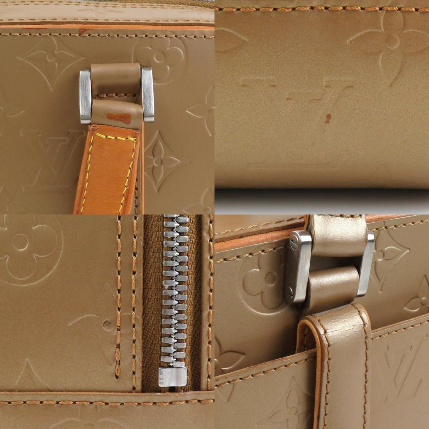 Louis Vuitton Brown Leather Shelton