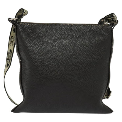 Fendi Brown Leather Selleria