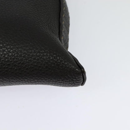 Fendi Brown Leather Selleria