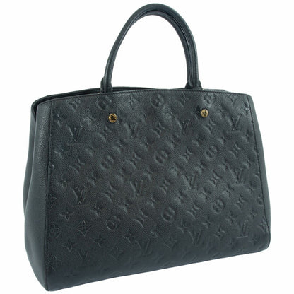Louis Vuitton Black Leather Montaigne