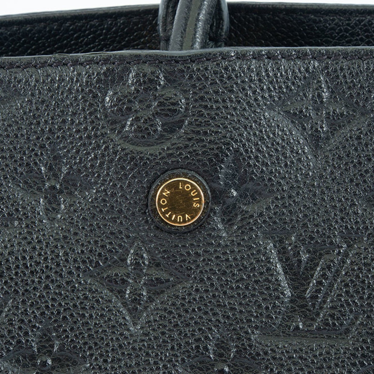 Louis Vuitton Black Leather Montaigne