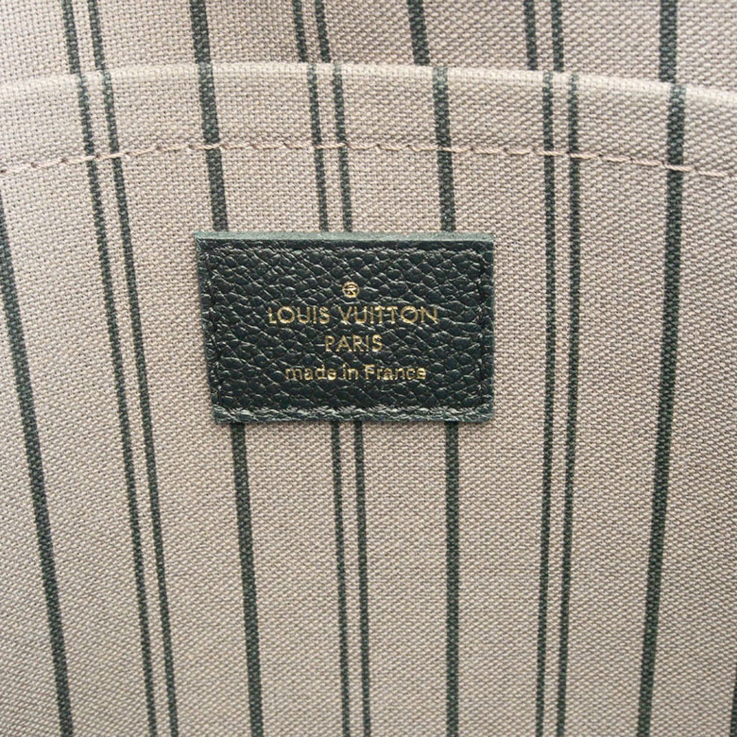 Louis Vuitton Black Leather Montaigne