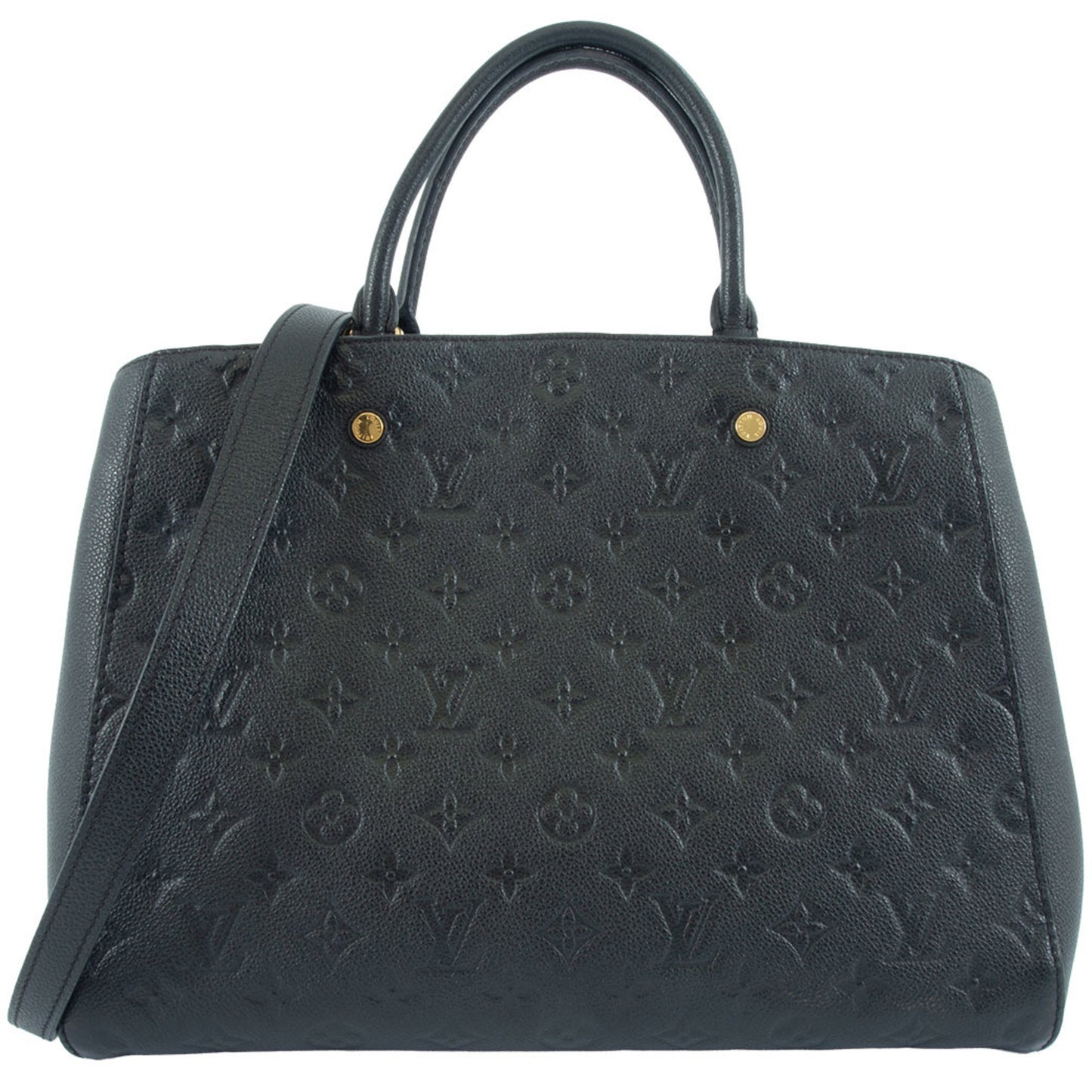 Louis Vuitton Black Leather Montaigne