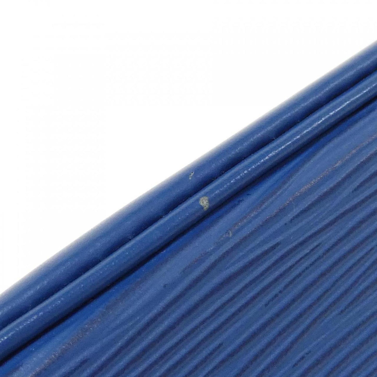 Louis Vuitton Blue Leather Alma