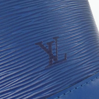 Louis Vuitton Blue Leather Alma