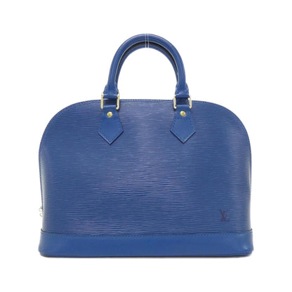Louis Vuitton Blue Leather Alma