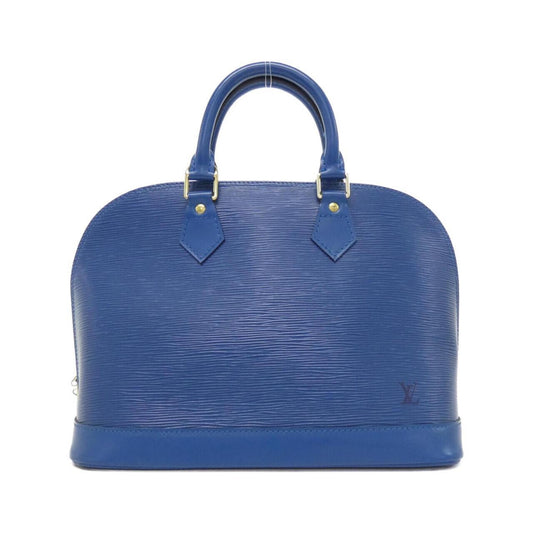 Louis Vuitton Blue Leather Alma