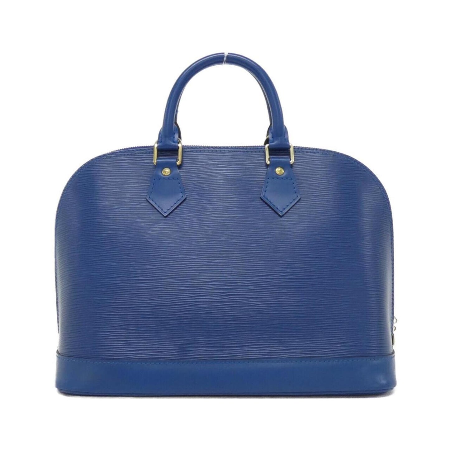 Louis Vuitton Blue Leather Alma