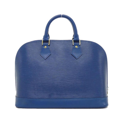 Louis Vuitton Blue Leather Alma