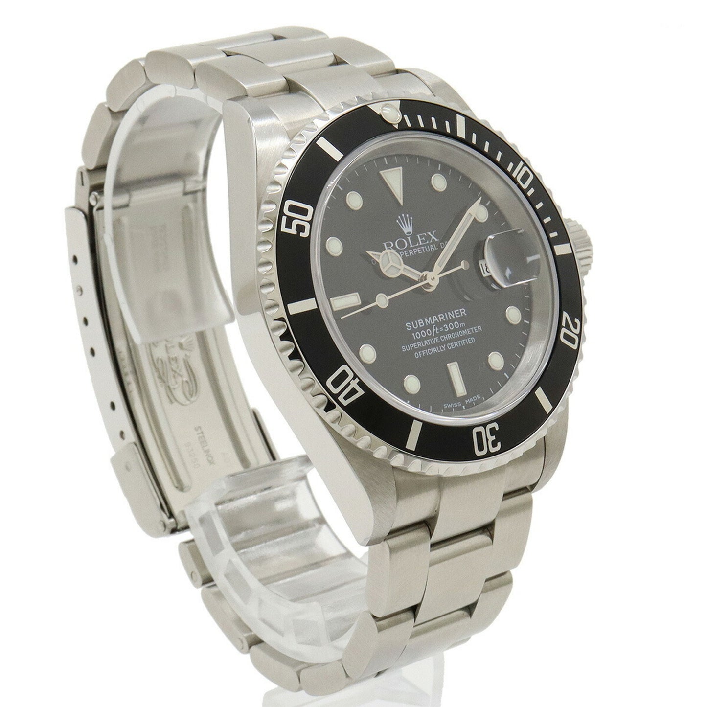 Rolex Black Steel Submariner