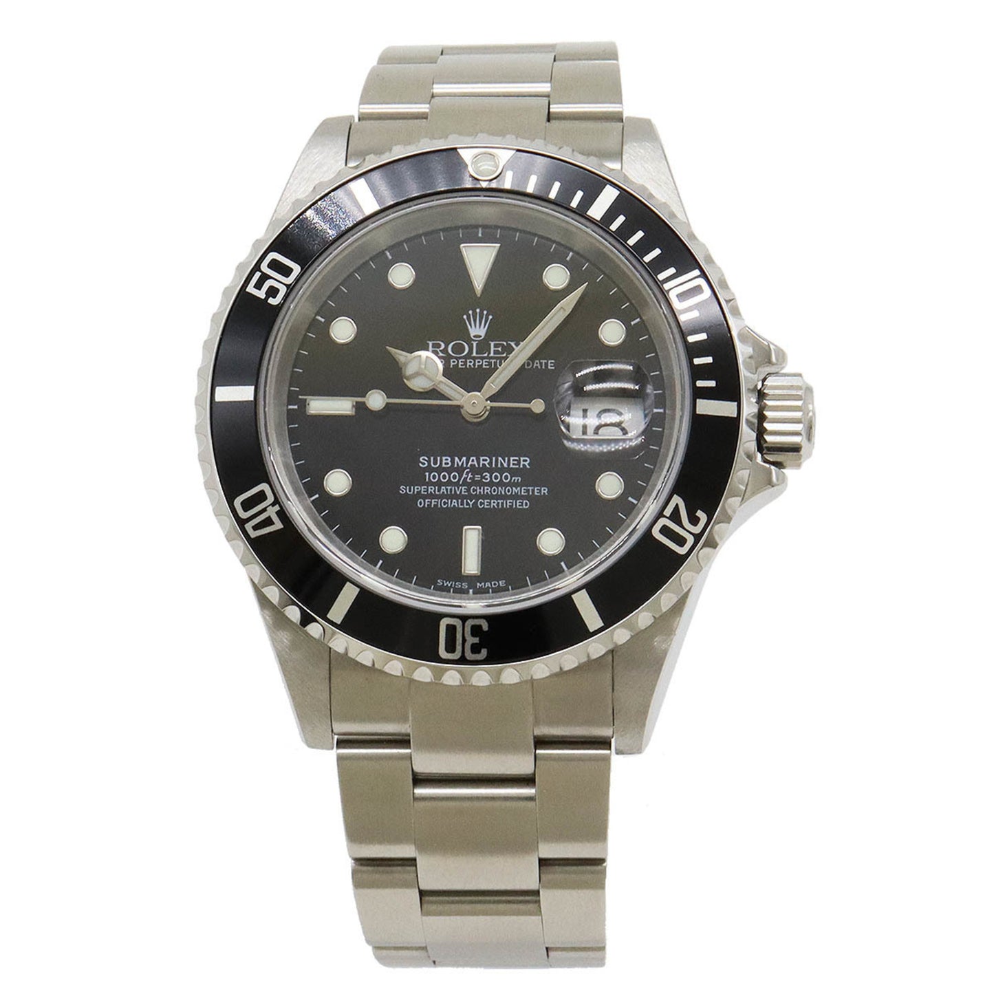 Rolex Black Steel Submariner