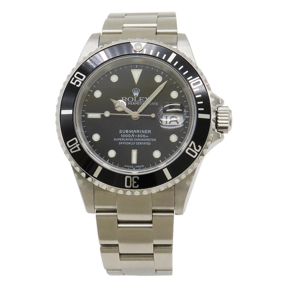 Rolex Black Steel Submariner
