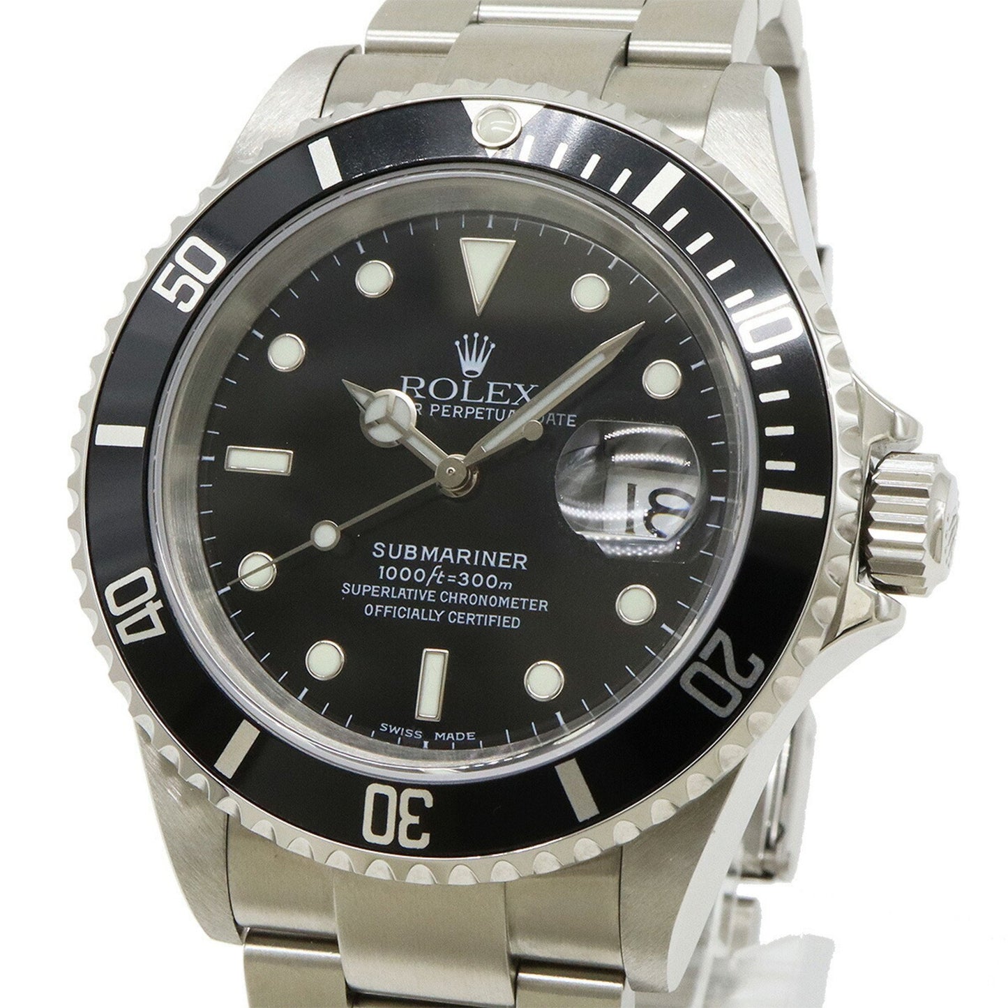 Rolex Black Steel Submariner