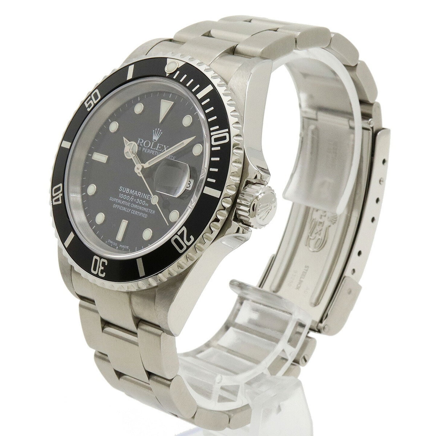 Rolex Black Steel Submariner