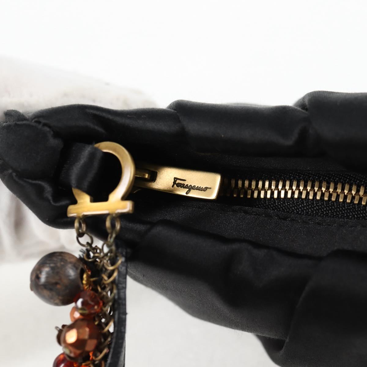 Salvatore Ferragamo Black Synthetic Handbag