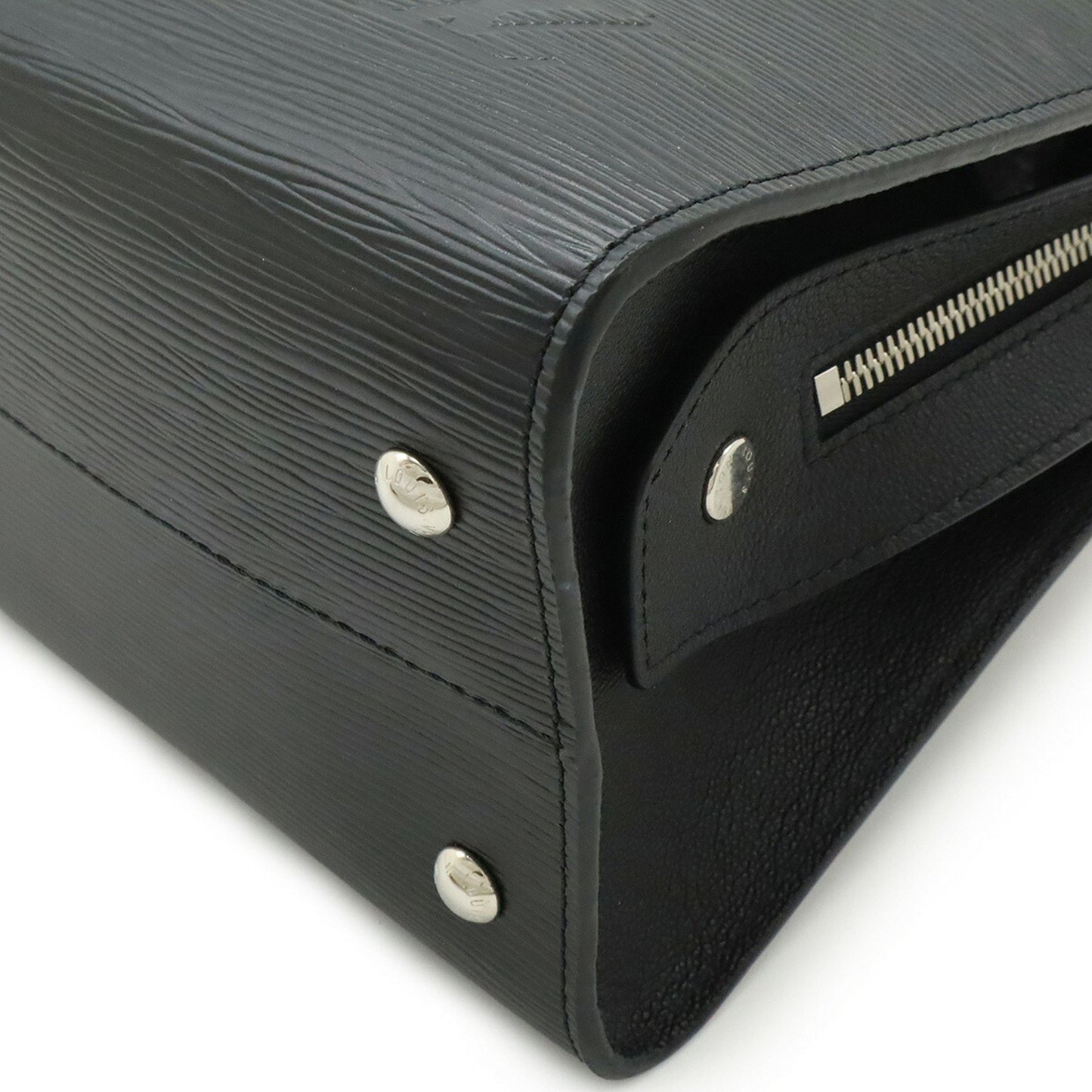 Louis Vuitton Black Leather Vaneau