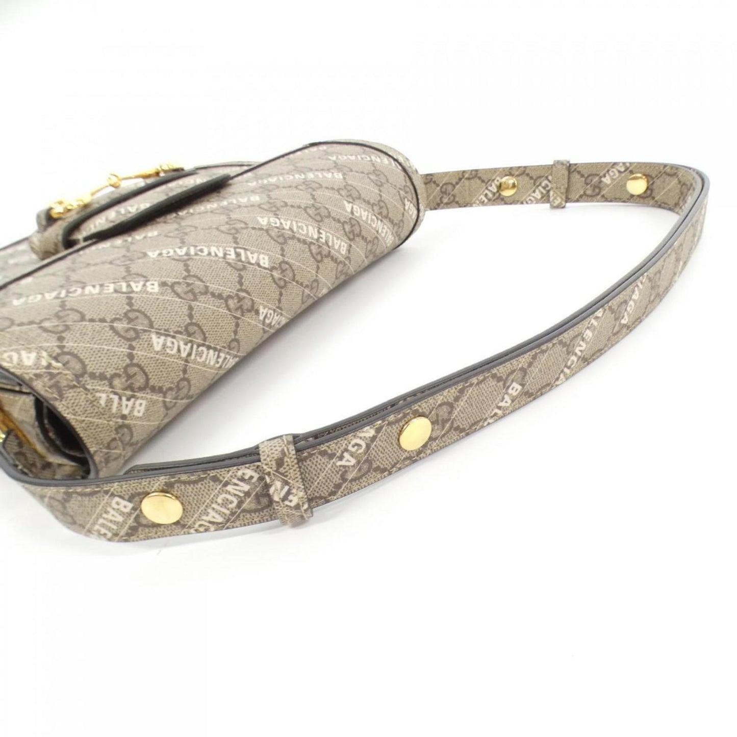 Gucci Brown Canvas Horsebit