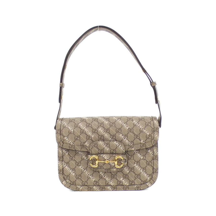 Gucci Brown Canvas Horsebit