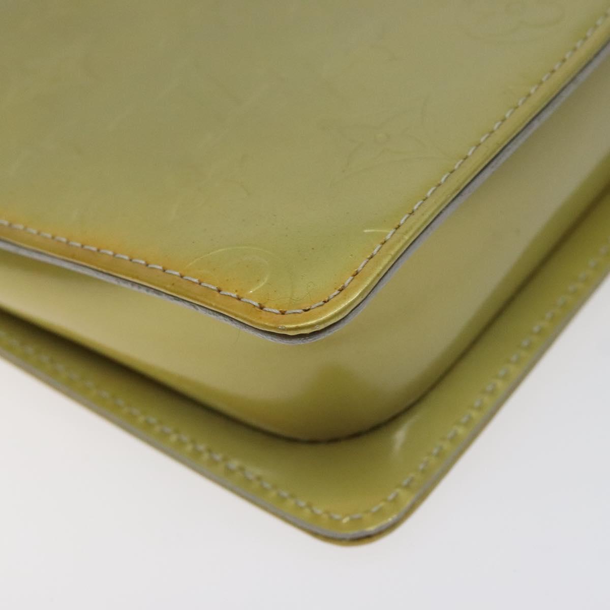 Louis Vuitton Gray Patent Leather Mott