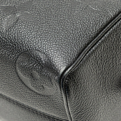 Louis Vuitton Black Leather Speedy Bandoulière 20