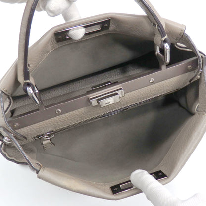 Fendi Brown Leather Peekaboo