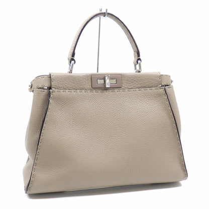 Fendi Brown Leather Peekaboo