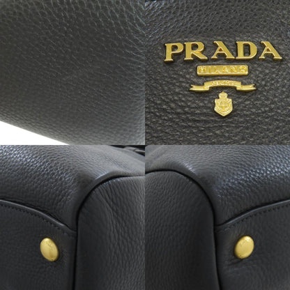 Prada Black Leather Vitello