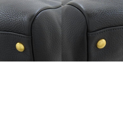 Prada Black Leather Vitello