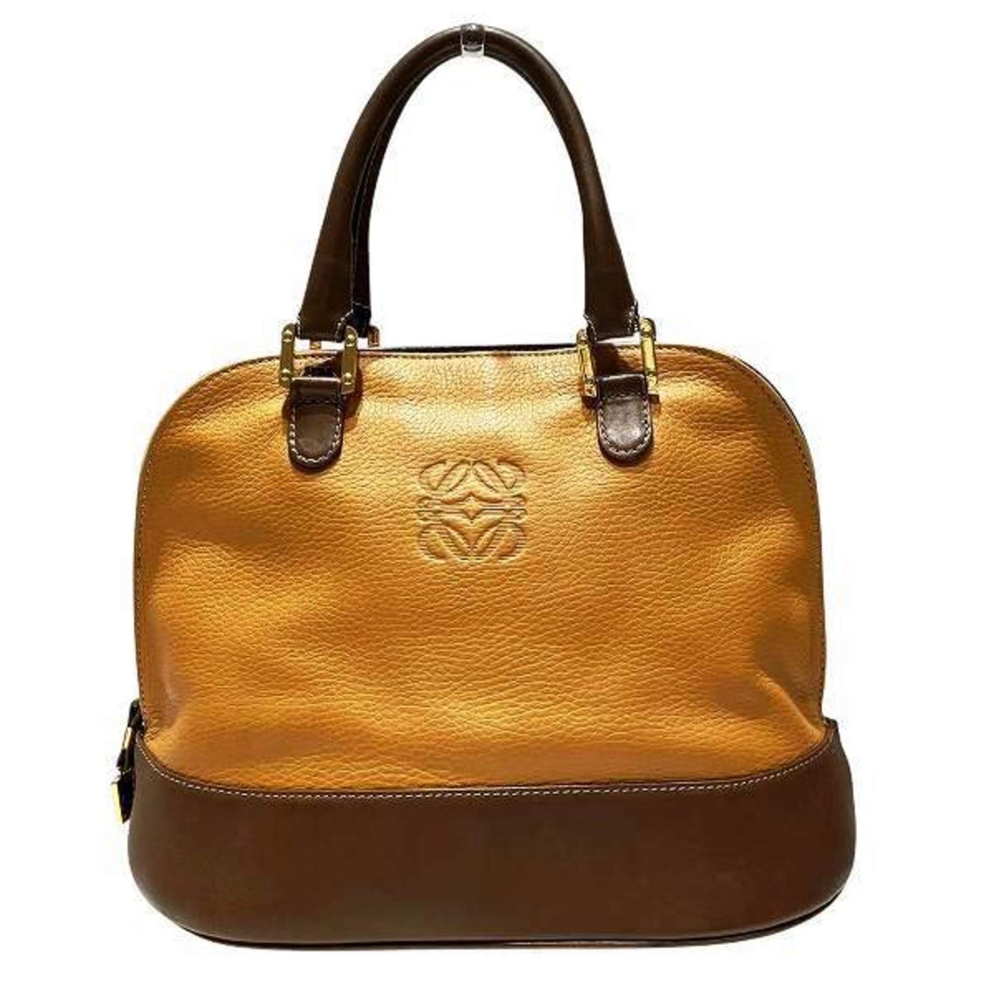 Loewe Brown Leather Anagram