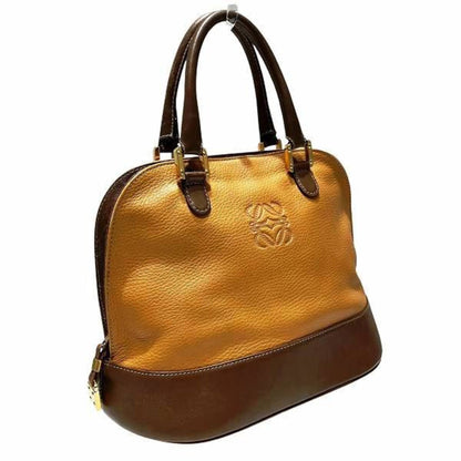 Loewe Brown Leather Anagram