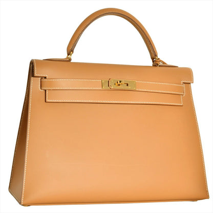 Hermès Brown Leather Kelly 32
