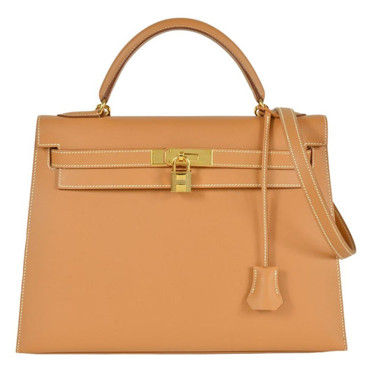 Hermès Brown Leather Kelly 32