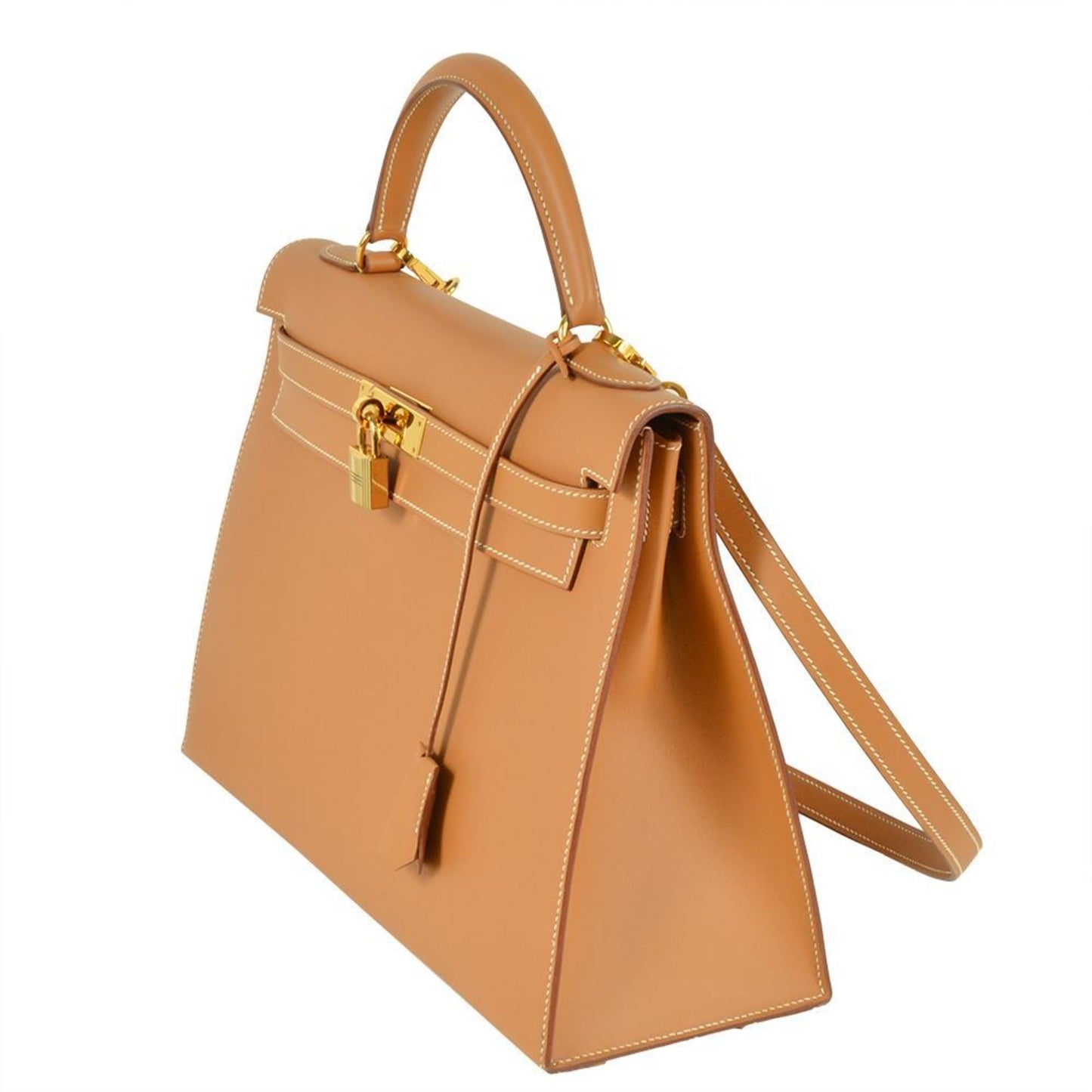 Hermès Brown Leather Kelly 32