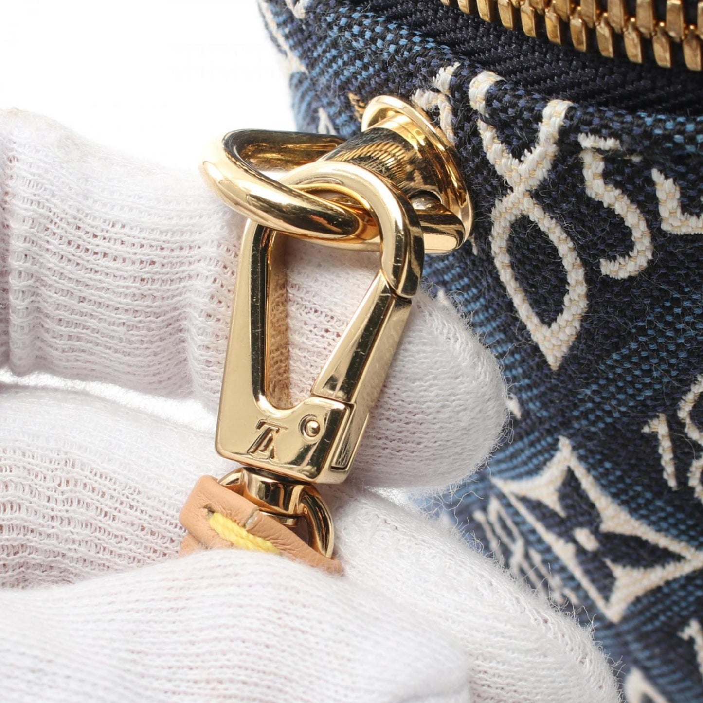 Louis Vuitton Blue Canvas Vanity