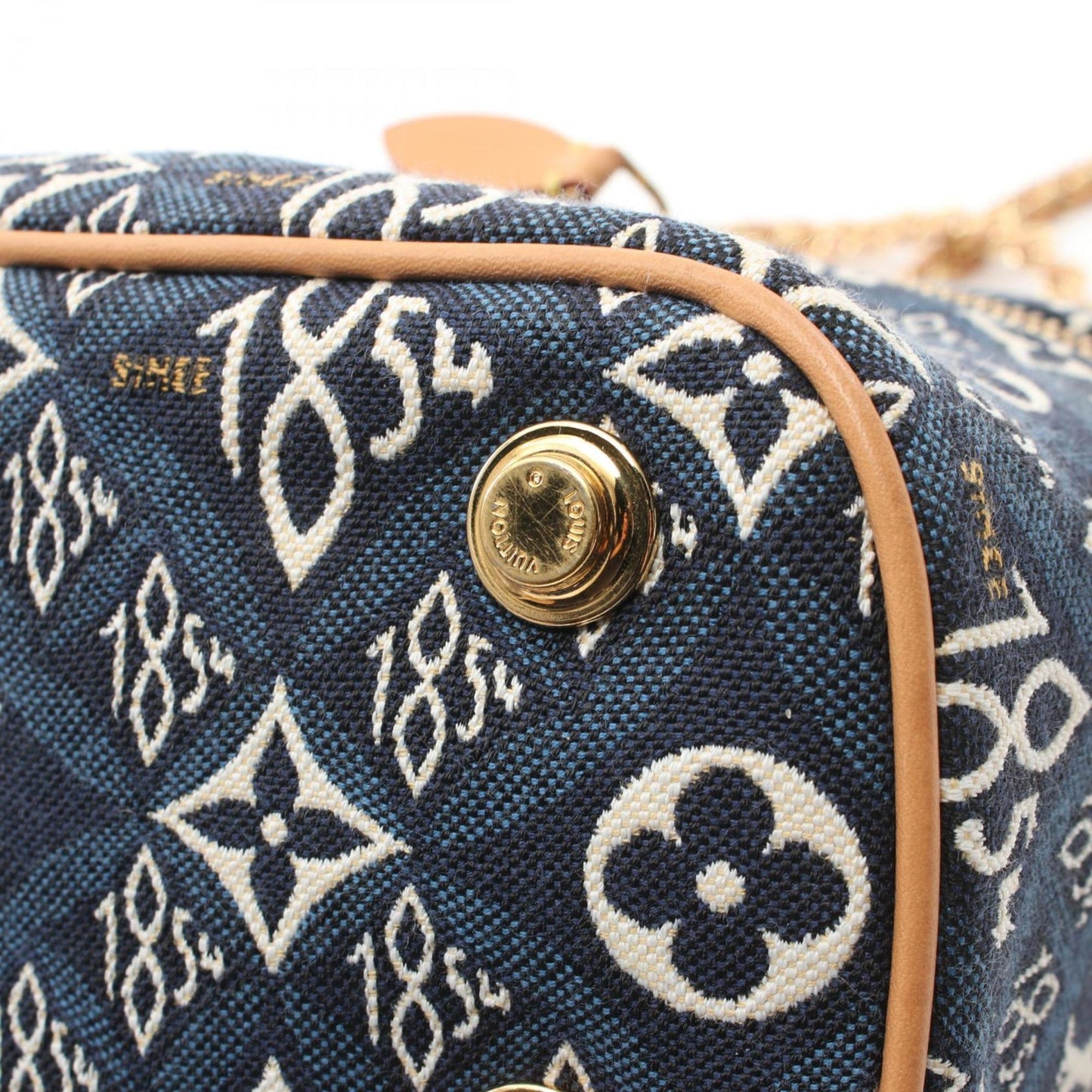 Louis Vuitton Blue Canvas Vanity