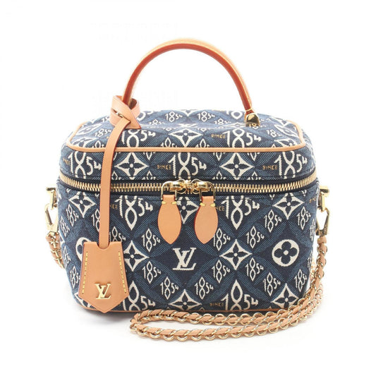 Louis Vuitton Blue Canvas Vanity