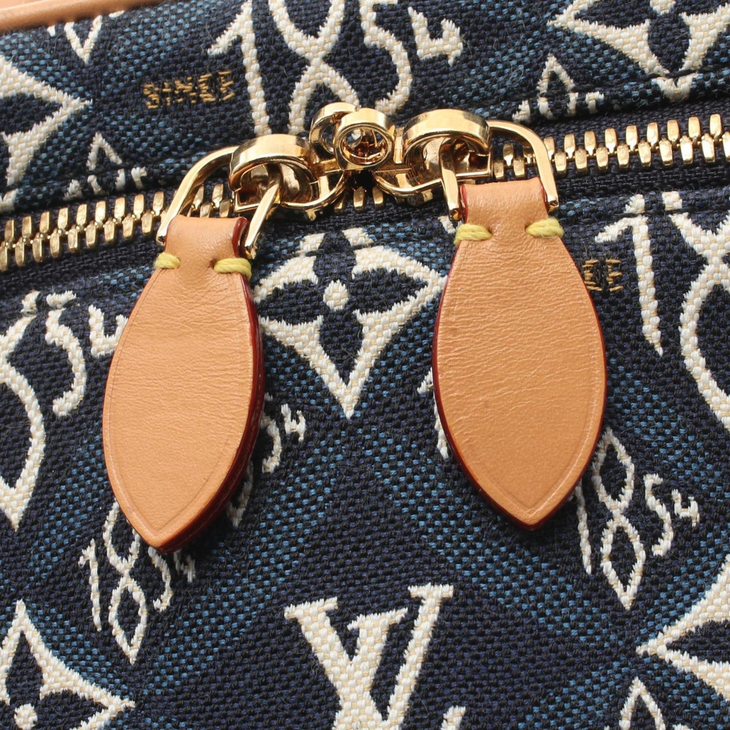 Louis Vuitton Blue Canvas Vanity