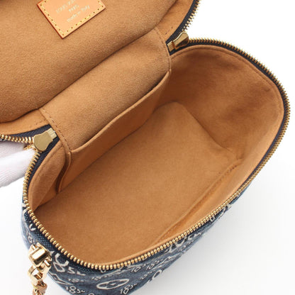 Louis Vuitton Blue Canvas Vanity