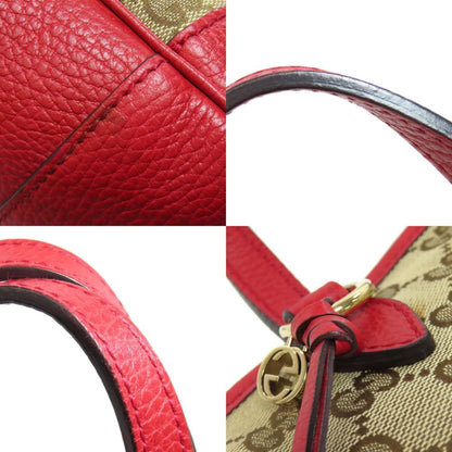 Gucci Red Canvas Bree