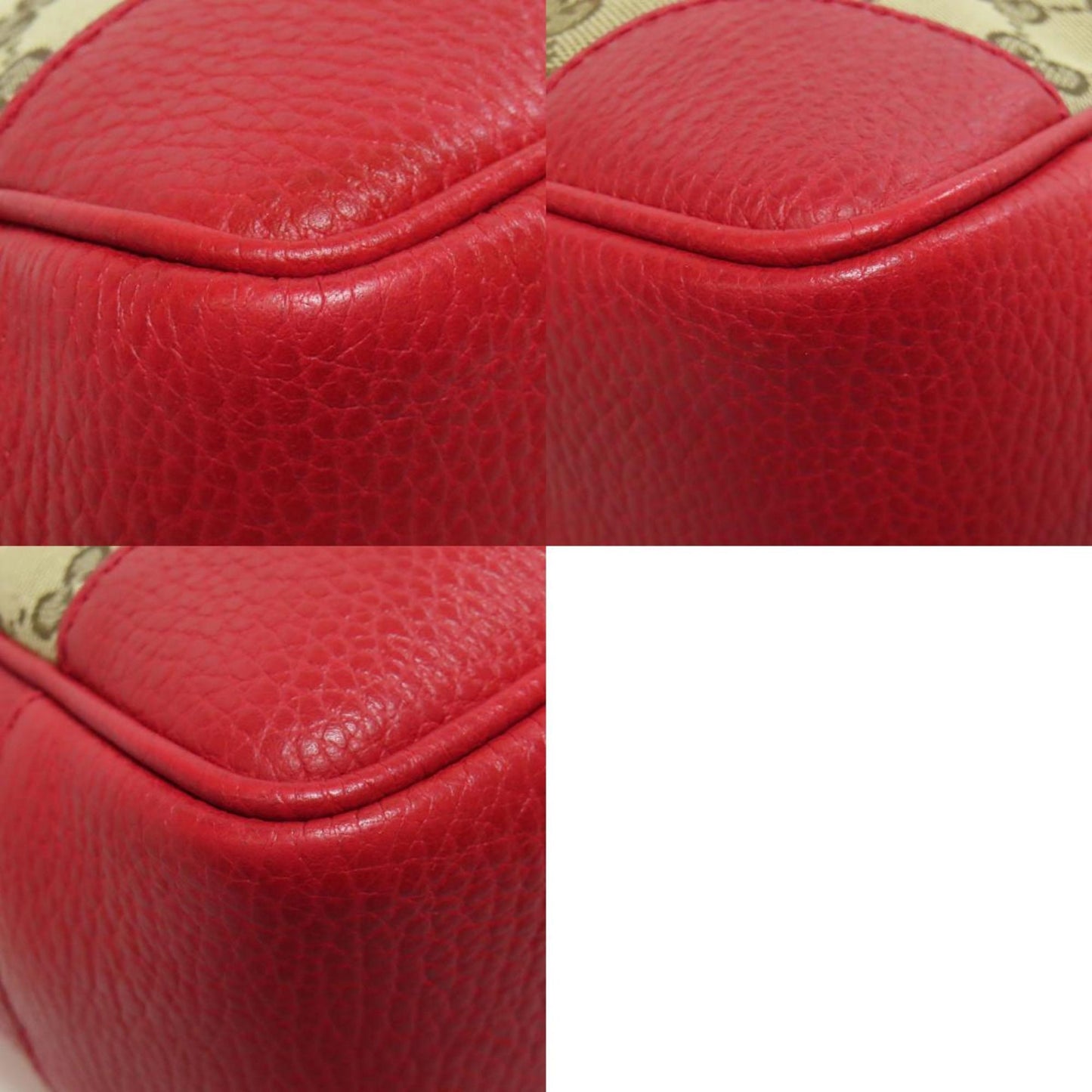 Gucci Red Canvas Bree
