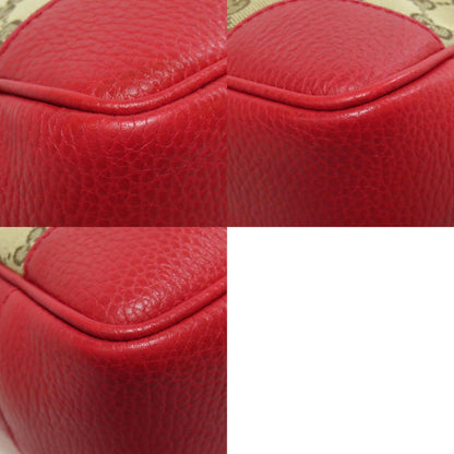 Gucci Red Canvas Bree