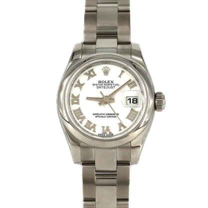 Rolex White Steel Lady Datejust 26mm