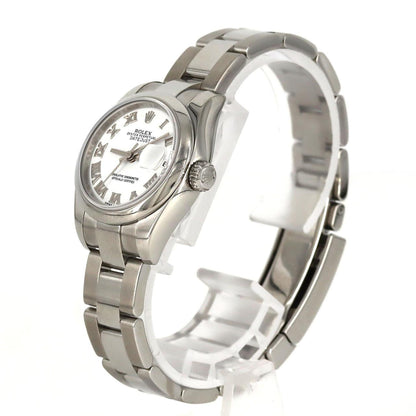 Rolex White Steel Lady Datejust 26mm