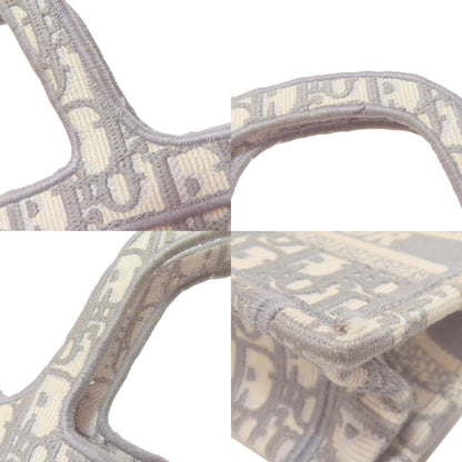 Dior Gray Canvas Book Tote