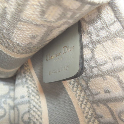 Dior Gray Canvas Book Tote